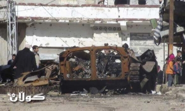 Damascus denies responsibility for deaths of more than 400 civilians ahead of U.N. vote