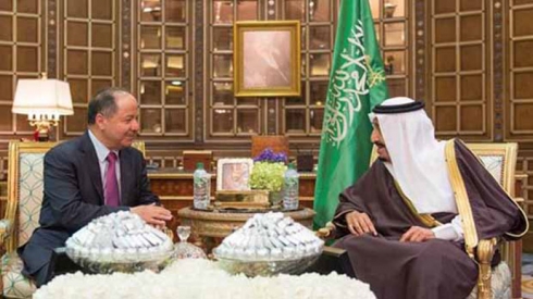 Siûdîyê pêşwaziya destpêşxeriya Kurdistanê kir