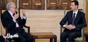 Syrian peace envoy Lakhdar Brahimi in talks with Assad