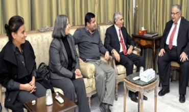 Kurdistanî - Şandeya Bilind a BDP û KCD Serdana Kurdistanê Kirin û bi Celal Talebanî re Dîdar Kirin