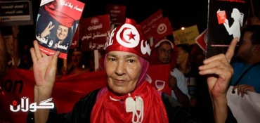 Thousands demonstrate in Tunisia for women’s rights in new constitution
