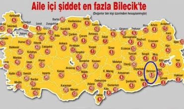 Jin herî zêde li bajarên Tirkiyeyê li rastî tundiyê tên