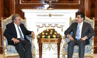 Nêçîrvan Barzanî pêşwazî li berprisê bilindê UNCHR kir