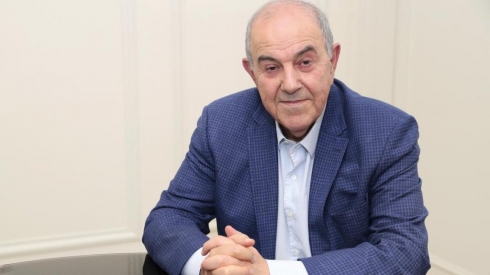 Eyad Elawî pîrozbahî li Mesrûr Barzanî kir