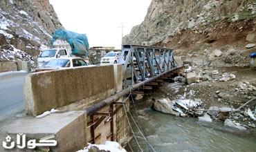 لەخەلیفان ئاوەڕۆ تێكەڵ بەئاوی تاڤگەی گەلی عەلی بەگ بووە