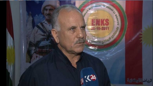 ENKS banga lidarxistina xwepêşandan dike