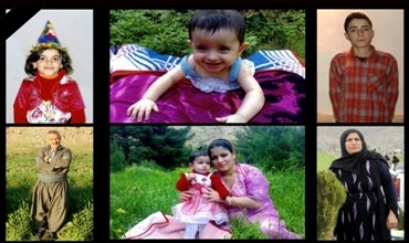 Ev wêne yê wê malbata duhî ketine ber hêrişên balefirên Turkiya û şehîdketin