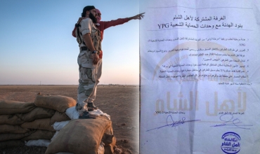 YPG peymanek bi hêzên îslamîst re îmzakir