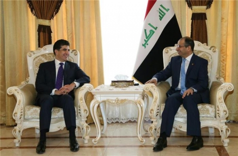 Naveroka civîna şandeya Herêma Kurdistanê û serokê parlamentoya Îraqê