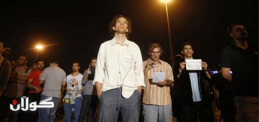 'Standing man' inspires silent protests in Turkey