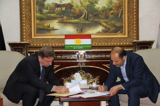 یاداشتی لێكگەیشتن بۆ توێژینەوەی زانستی و تواناسازی لەنێوان وەزارەتی كشتوكاڵ و زانكۆی كوردستان واژووکرا