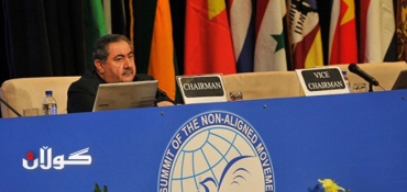 Zebari heads meeting session of Non-Aligned Movement