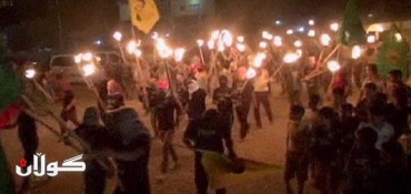 Kurds clash with Turkish security forces after celebrating Kurdish capture of Syrian border town