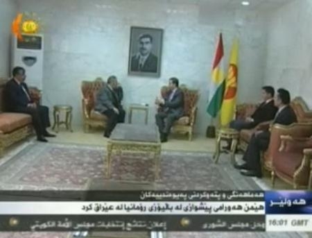 هێمن هه‌ورامی پێشوازی له‌ باڵیۆزی رۆمانیا له‌ عێراق كرد