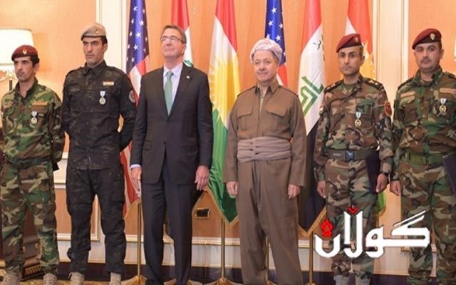  رێزلێنانی کارتەر لە پێشمەرگە بەرپرسانی عێراقی تووشی شۆک کردووە 