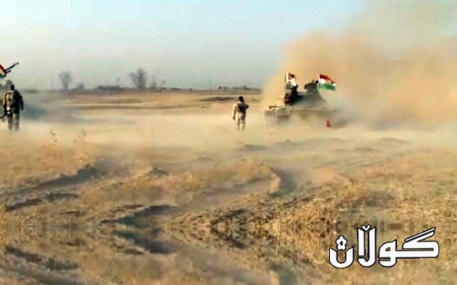  هێزەکانی پێشمەرگە، ئاوارەکان دەگوازنەوە ناوچە ئارامەکان 