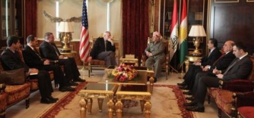 سه‌رۆكی هه‌رێمی كوردستان پێشوازی له‌ باڵیۆزی ویلایه‌ته‌ یه‌كگرتووه‌كانی ئه‌مه‌ریكا له‌ عیراق ده‌كات