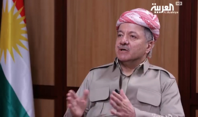 بارزانی بۆ (ئەلعەرەبیە): ئامانجی من بەدیهێنانی سەربەخۆییە بۆ گەلەكەم
