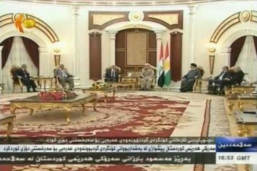 سه‌رۆكى هه‌رێمی كوردستان پێشوازى له‌ به‌شداربووانى یه‌كه‌مین كۆنگره‌ى گردبوونه‌وه‌ى عه‌ره‌بى بۆ سه‌رخستنى دۆزى كورد كرد