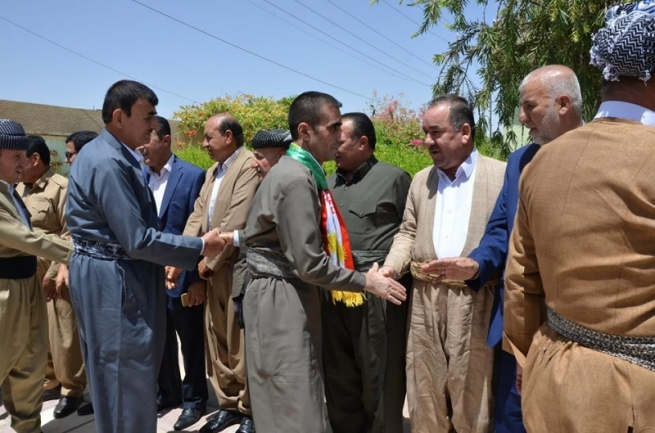 پێشمه‌رگه‌ ئازادكراوه‌كه‌ سوپاسی خه‌ڵكی خورماتوو ده‌كات