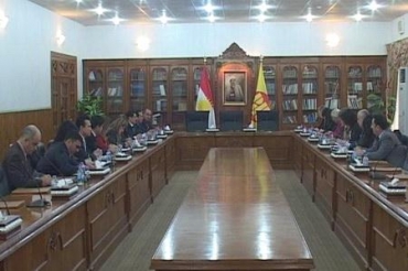 فازل میرانی سكرتێری مه‌كته‌بی سیاسی (پ.د.ك) له‌گه‌ڵ شاندی په‌رله‌مانی سوید كۆبووه‌وه‌