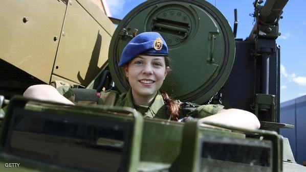 لە نه‌روێژ خزمه‌تی سه‌ربازیی بۆ خانمانیش كرا به‌ ناچاری