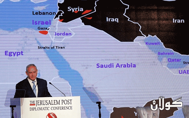 نەتەنیاهۆ: نەخشەی رۆژهەڵاتی ناوەڕاست دەگۆڕین