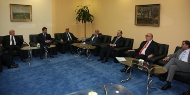 سه‌رۆكی هه‌رێمی كوردستان به‌ یاوه‌ری شاندێك گه‌یشته‌ سۆفیای پایته‌ختی بولگاریا له‌لایه‌ن گه‌وره‌ به‌رپرسانی ئه‌و وڵاته‌ پێشوازی كران