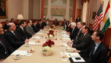 له‌ واشنتۆن سه‌رۆك بارزانی له‌گه‌ڵ سه‌رۆك و ئه‌ندامانی ئه‌نجوومه‌نی ژووری بازرگانی ئه‌مریكیدا كۆبۆوه‌