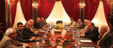 سه‌رۆكی هه‌رێمی كوردستان سه‌رپه‌رشتی كۆبوونه‌وه‌یه‌كی هاوبه‌شی ئیئتیلافی عیراقیه‌ و هاوپه‌یمانی كوردستانی ده‌كات