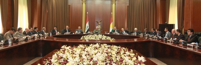 سه‌رۆكی هه‌رێمی كوردستان له‌گه‌ڵ وه‌زیران و سه‌رۆكی فراكسیۆنه‌كانی كوردستان له‌ به‌غدا كۆده‌بێته‌وه‌