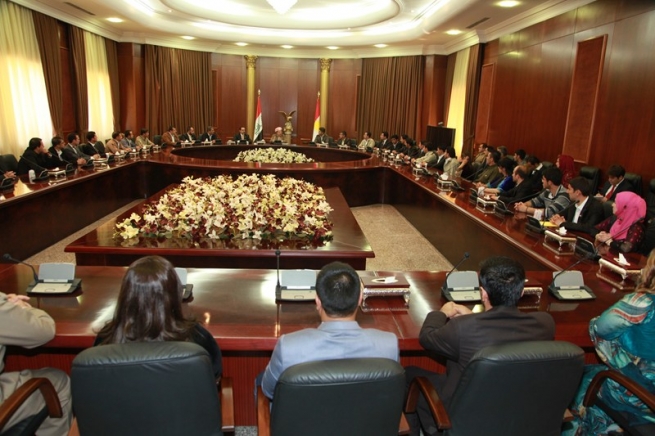 سه‌رۆكی هه‌رێمی كوردستان پێشوازی له‌ نوێنەرانی ڕێکخراوەکانی به‌شداربووی سێیه‌م كۆنفرانسی لاوانی هەرچوار پارچەی كوردستان ده‌كات