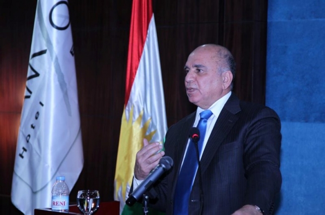 فوئاد حوسێن سمینارێكی له‌باره‌ی هه‌رێمی كوردستان وپه‌یوه‌ندییه‌ مێژووییه‌كانی له‌گه‌ڵ وڵاتانی ده‌وروبه‌ر پێشكێش كرد