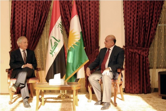 سه‌رۆكی دیوانی سه‌رۆكایه‌تی هه‌رێم پێشوازی له‌ سیناتۆری ئه‌مه‌ریكی بۆب كۆركه‌ر و شاندێكی یاوه‌ری كرد