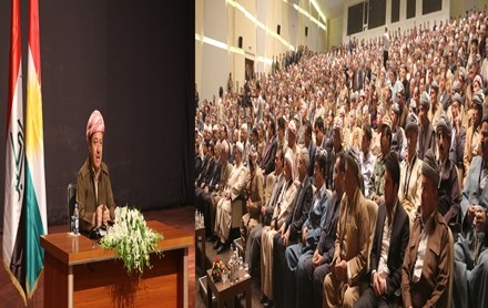 سەرۆكی هەرێمی كوردستان لەگەڵ كەسایەتی و مامۆستایانی ئایینی و پیاوماقووڵانی پارێزگای دهۆك كۆبۆوە