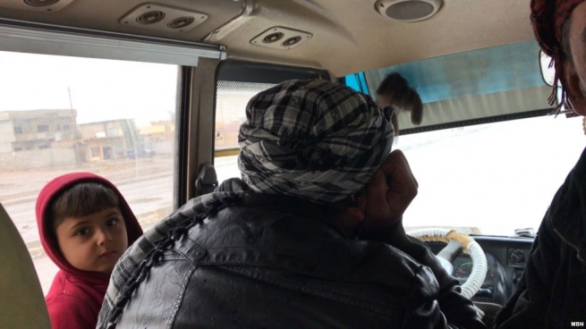 موسڵ... له‌به‌ری چه‌پ پاسی گواستنه‌وه‌ی هاوڵاتیان ده‌ستی به‌كار كرده‌وه‌