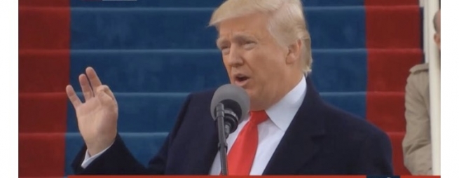 ترامپ: یەکەم وتاری خۆی وەک سەرۆکی ئەمریکا پێشکەش کرد