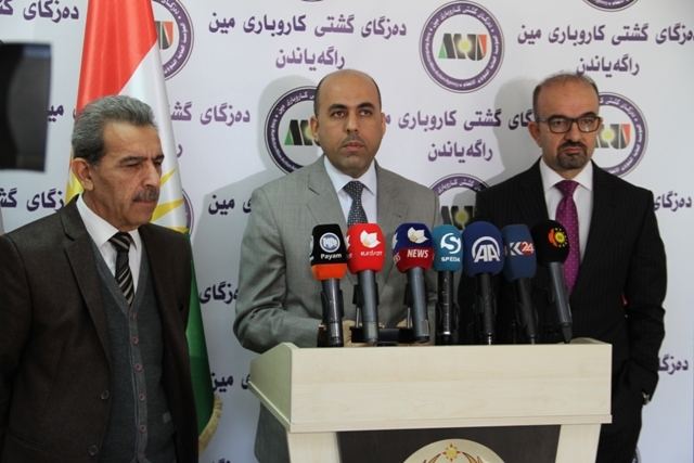 دەزگای گشتی کاروباری مین: له ساڵی ٢٠١٦دا زیاتر له ١٠ملیۆن مەتر دووجا زەوی له مین پاک‌کراتەوه