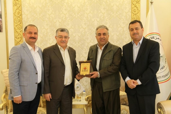 مەترانیەی ئەرمەنی ئەرسۆزۆکس سوپاسی دەزگای خێرخوازیی بارزانی دەکات