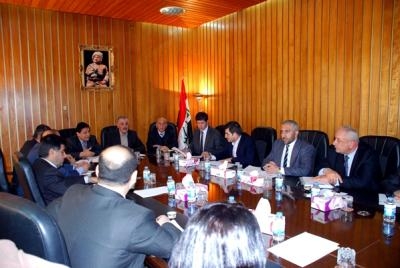 سه‌رۆكایه‌تی په‌رله‌مان له‌گه‌ل سه‌رۆك فراكسیۆنه‌كانی په‌رله‌مان كۆبوونه‌وه‌