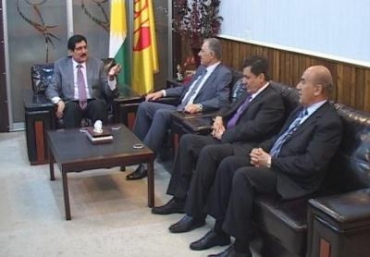 سكرتێری مه‌كته‌بی سیاسیی (پ.د.ك) له‌گه‌ڵ سه‌رۆكی په‌رله‌مانی كوردستان كۆبووه‌وه‌