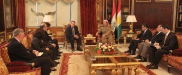 سه‌رۆكی هه‌رێمی كوردستان پێشوازی له‌ شاندێكی هاوبه‌شی په‌رله‌مانی به‌ریتانیا و سكۆتله‌ندا ده‌كات