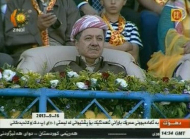 به‌ ئاماده‌بوونی سه‌رۆك بارزانی له‌ شارى دهۆك ئاهه‌نگێك بۆ پشتیوانی لیستی 110ی (پ.د.ك) و كاندیده‌كانی به‌رێوه‌چوو 