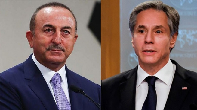 وه‌زیری ده‌ره‌وه‌ی توركیا و هاوتا ئه‌مه‌ریكییه‌كه‌ی له‌سه‌ر چه‌ند پرسێك گه‌یشتنه‌ لێكتێگه‌یشتن