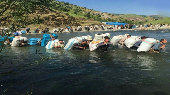 دوو كاسبكاری رۆژهه‌ڵاتی كوردستان كه‌وتنه‌ ئاوی رووباری پشكاوێ و هه‌ردووكیان خنكان