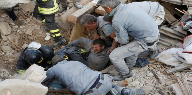 ژمارەی قوربانی بومەلەرزەی ئیتالیا گەیشتە ٢٦٨ کەس