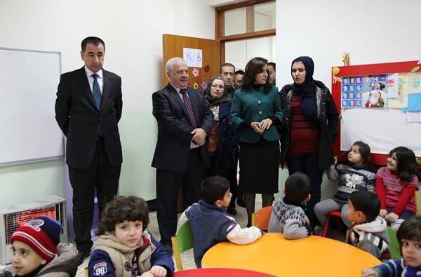 وەزیرى پەروەردە بەدواداچوون بۆهەردوو باخچە هاوشێوە نێودەوڵەتیەکەدەکات
