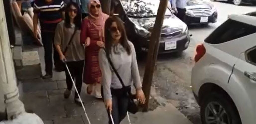 لەسلێمانی رۆژی جیهانیی گۆچانی سپی بەڕێوەچوو