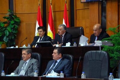 خوێندنه‌وه‌ی یه‌كه‌م بۆ حه‌وت پڕۆژه‌ یاسا كرا‌و پڕۆژه‌ یاسای هه‌مواركردنه‌وه‌ی نۆیه‌می یاسای ئه‌نجومه‌نی وه‌زیرانی هه‌رێم په‌سند كرا