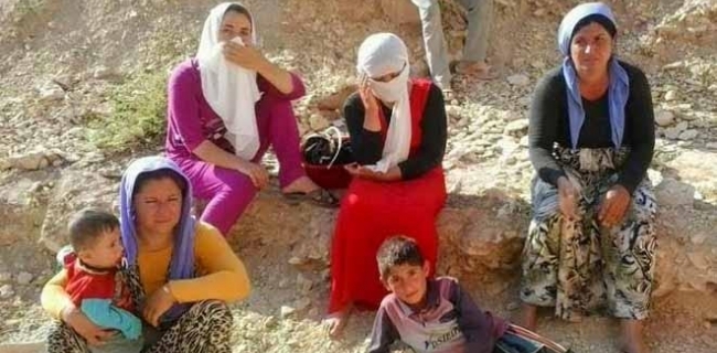 خێزانەکا ئێزدی ھاتە رزگارکرن 